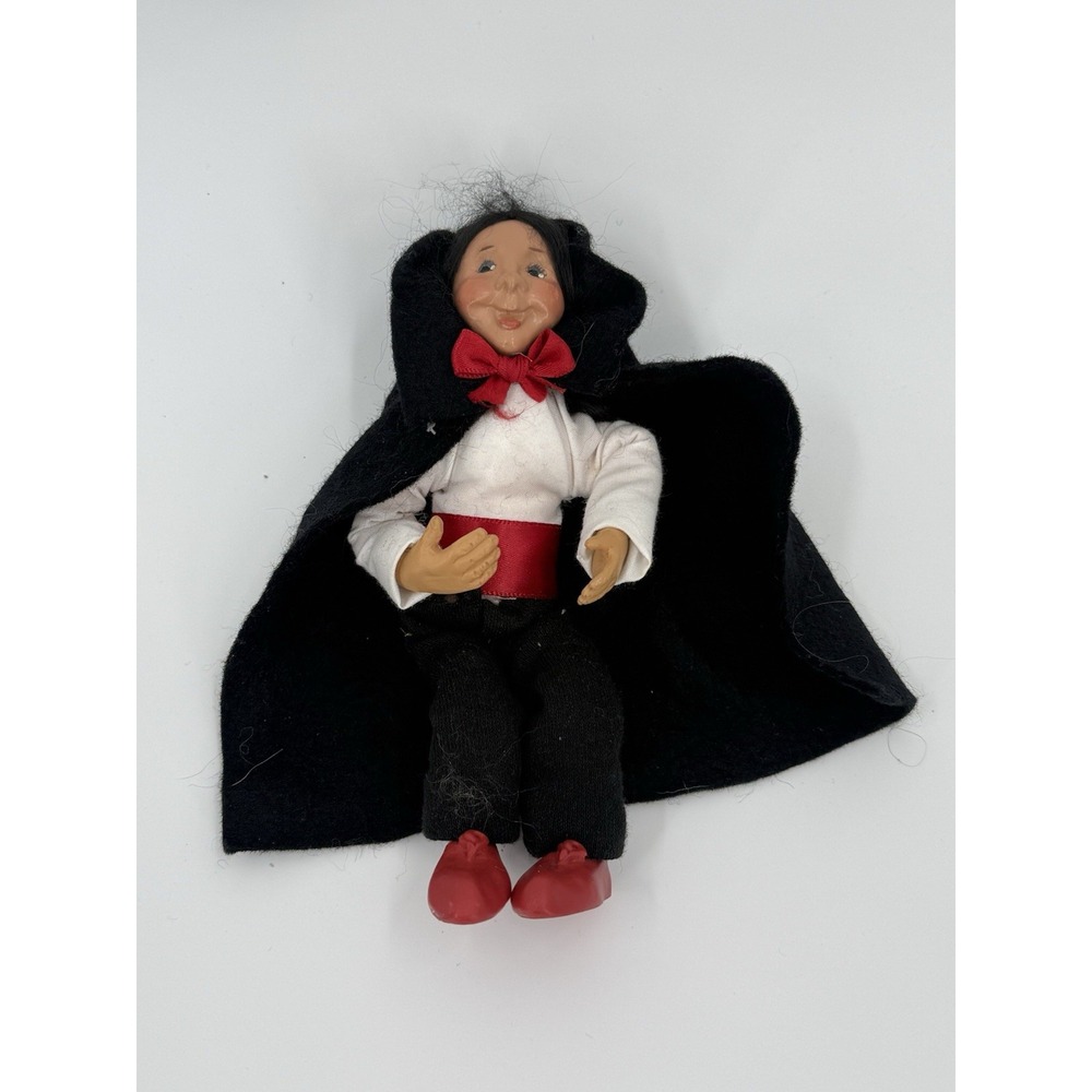 Kindles Creations Halloween Count Dracula Figure Bendable Ornament Byers Choice